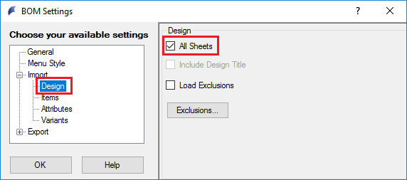 Variant Information was not set / was not correctly