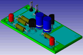 3D Promotion pcb design software cadstar basic IDF Interface 3D housing true shapes