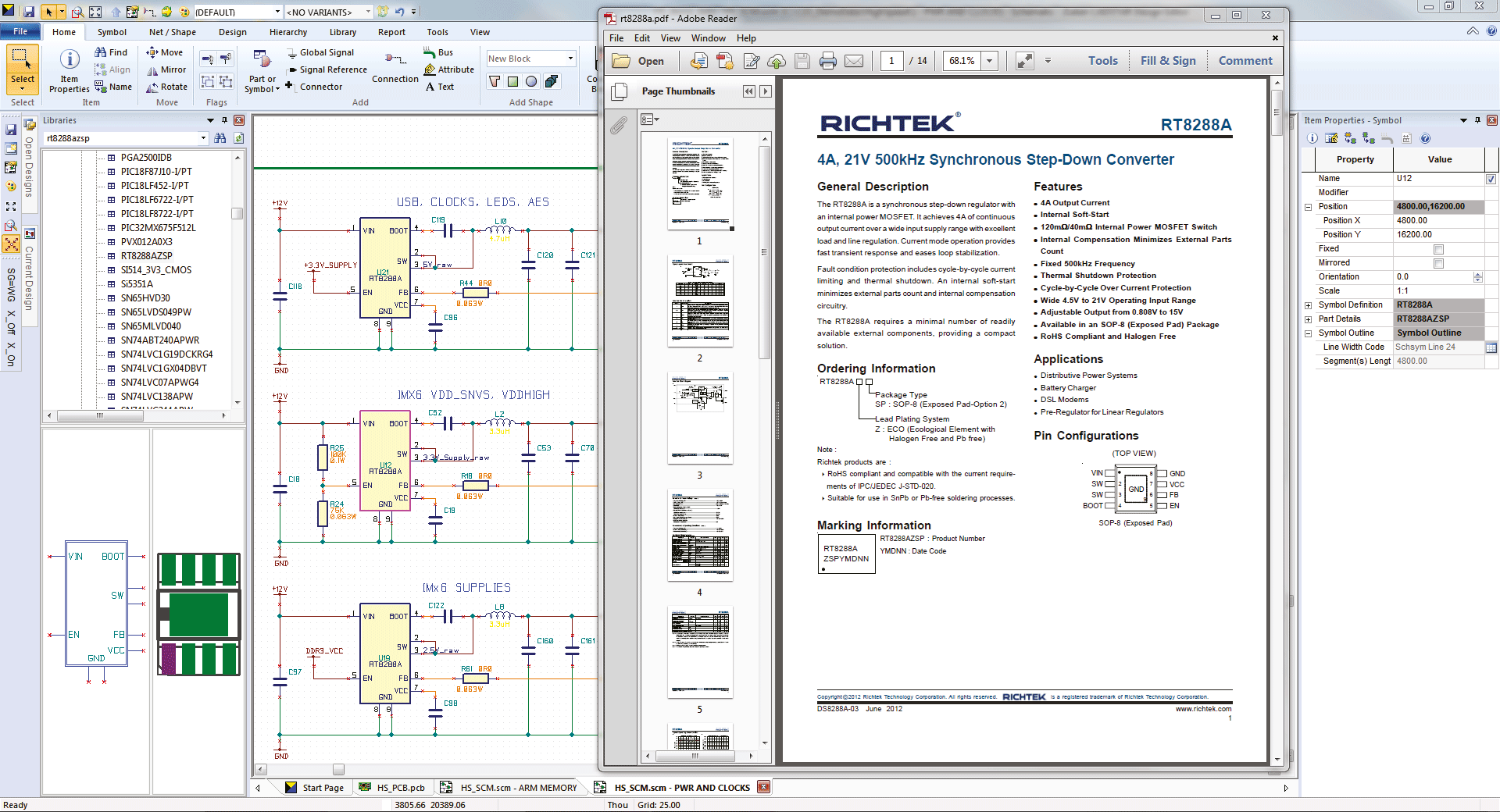 3D Promotion pcb design software cadstar basic hyperlinks to external data sources