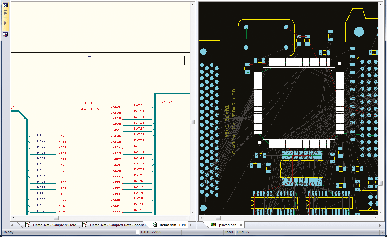 3D Promotion pcb design software cadstar basic schematics variants bi directional cross probing eases placement and routing