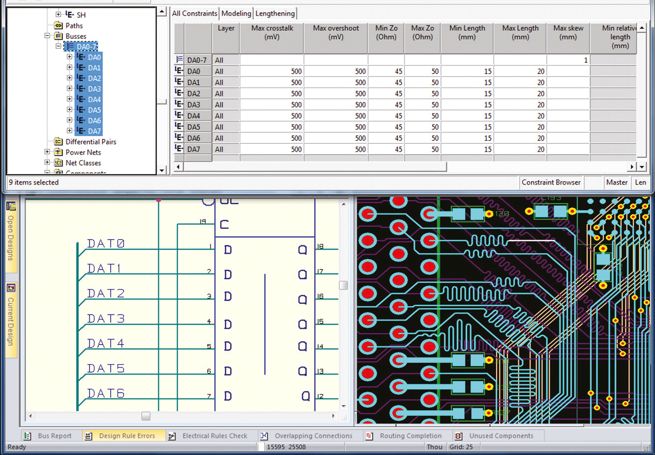 3D Promotion pcb design software cadstar basic schematics variants concurrent input and verification of high speed