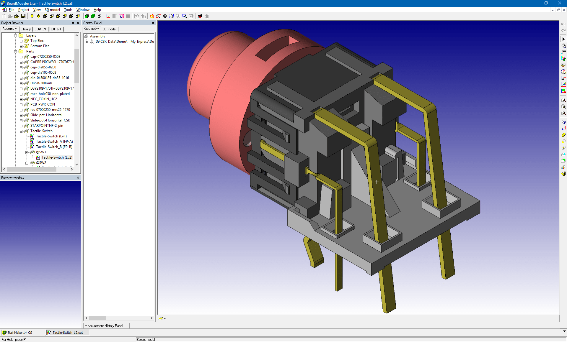 3D Promotion pcb design software cadstar board modeler lite 3d part library