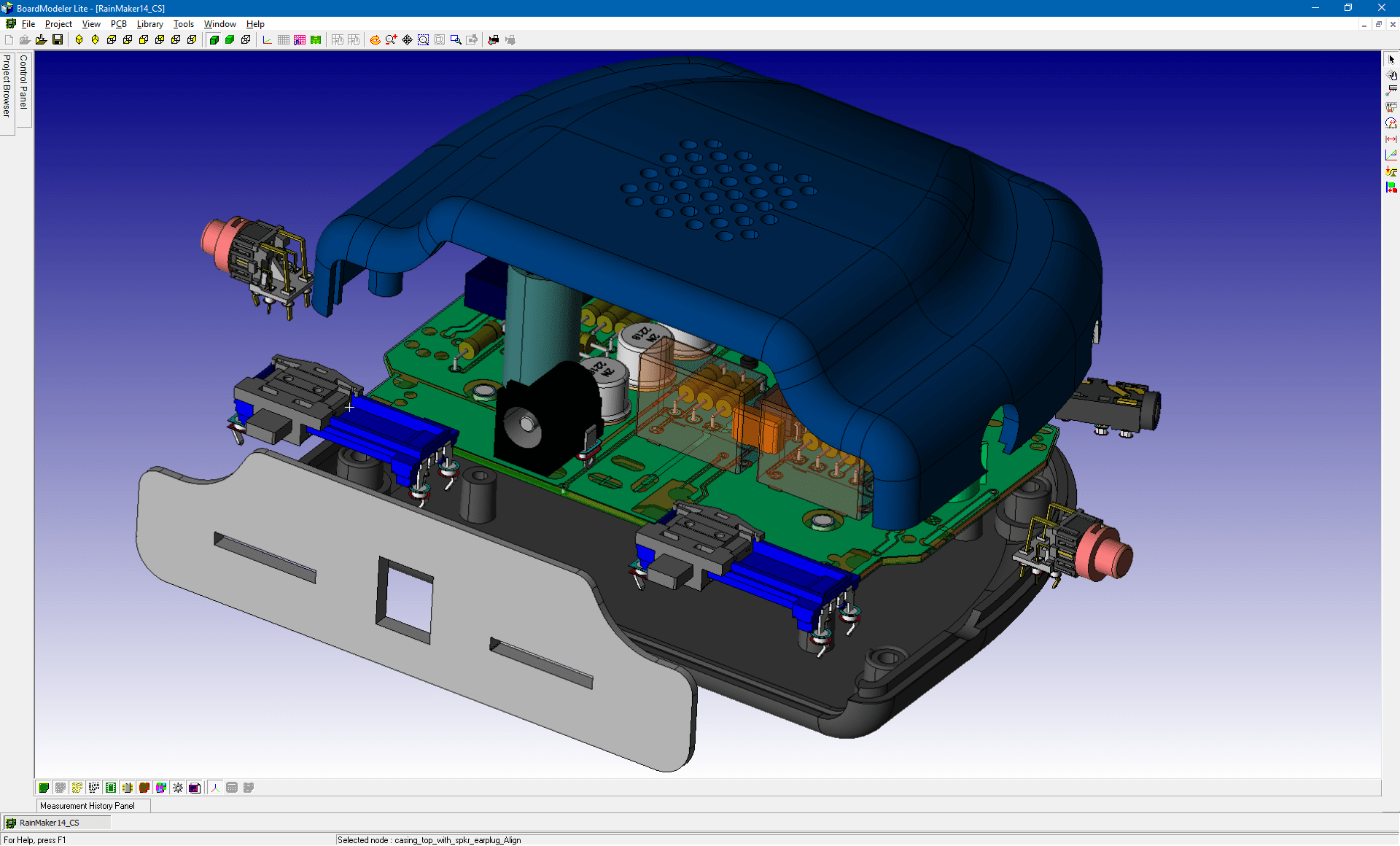 3D Promotion pcb design software cadstar board modeler lite explosive view
