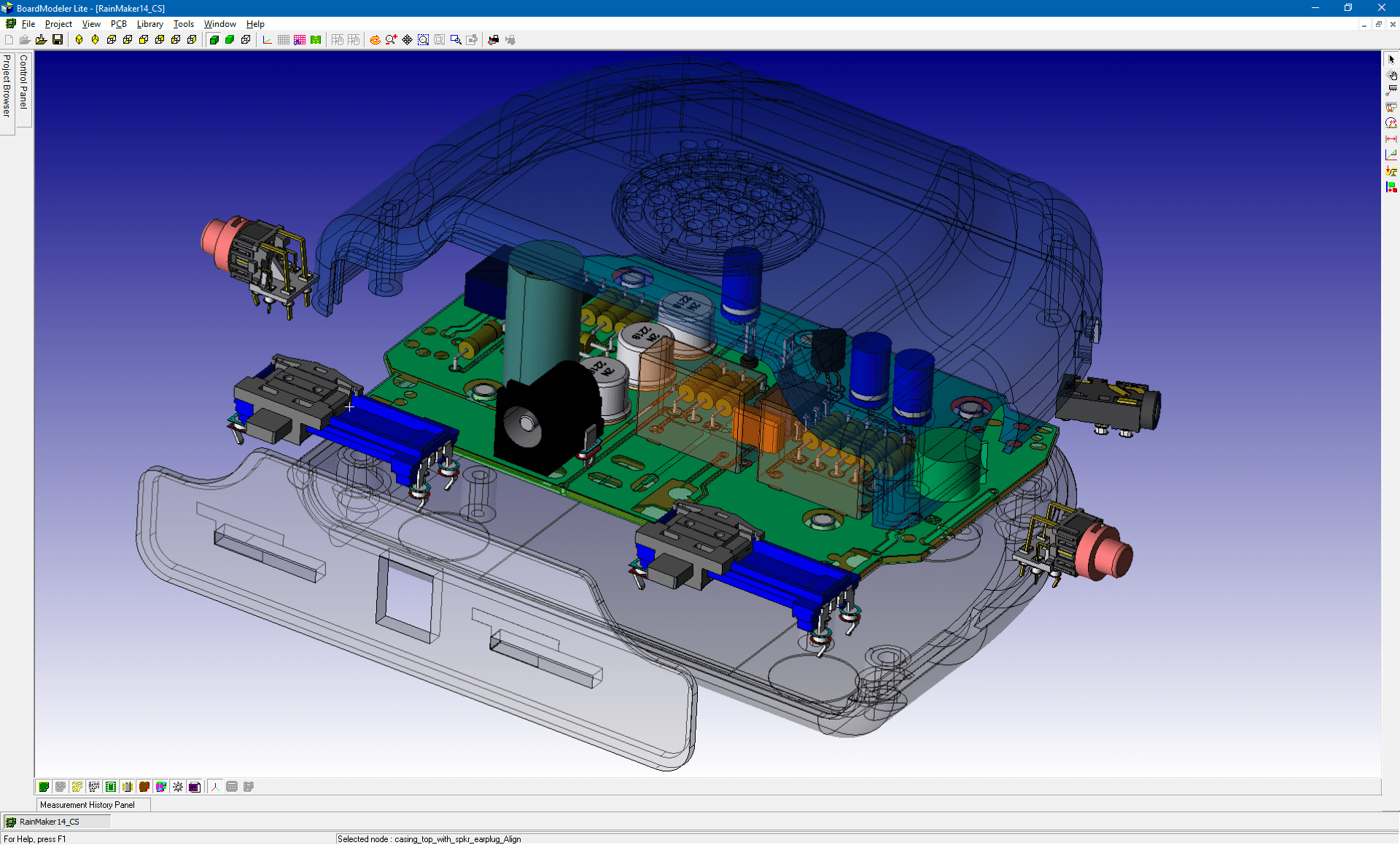 3D Promotion pcb design software cadstar board modeler lite explosive view transparent cases