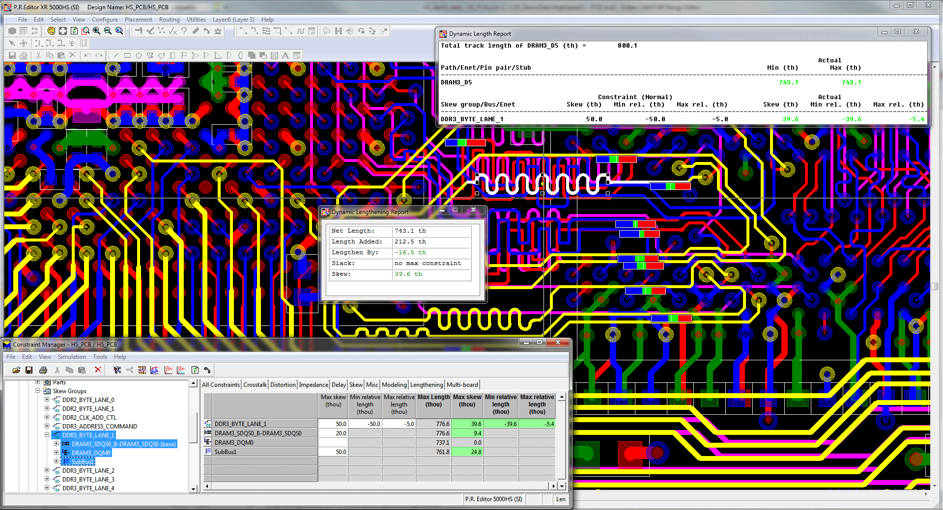 3D Promotion pcb design software cadstar professional high speed routing with constraints