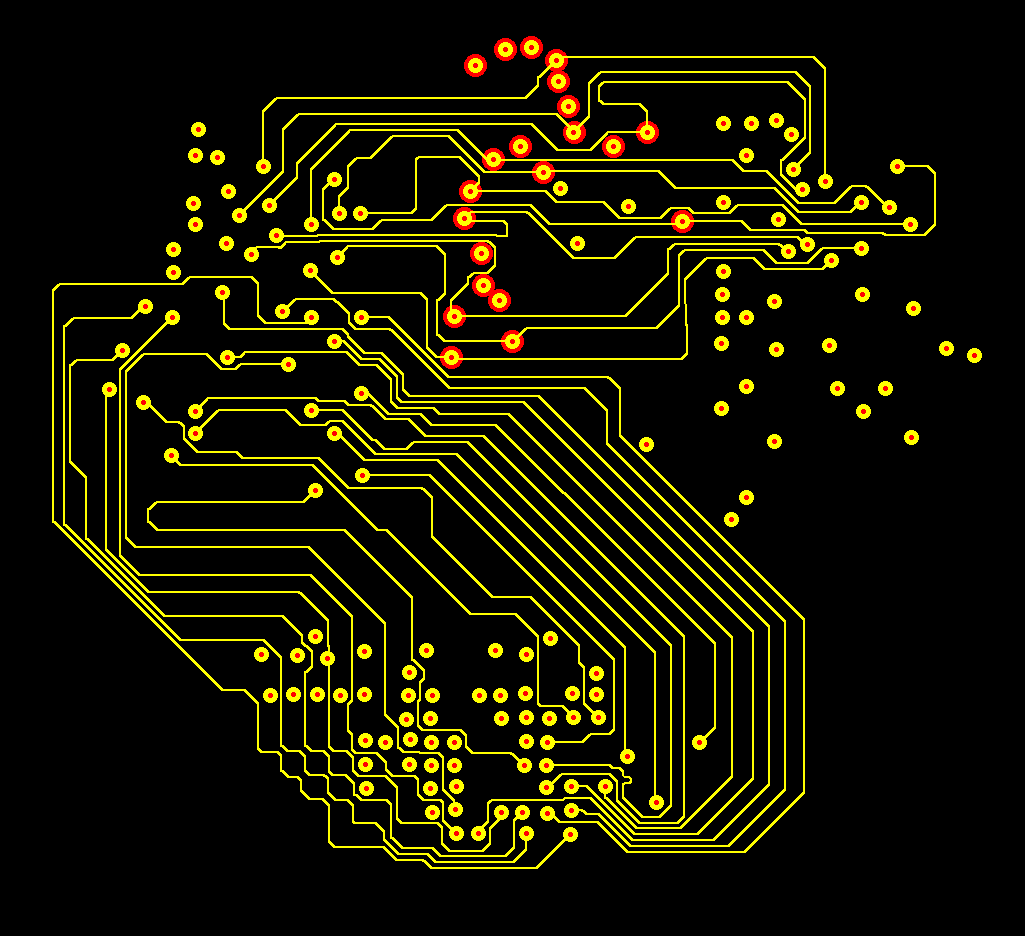 3D Promotion pcb design software cadstar professional place and route editor highspeed DDR routing layer 1