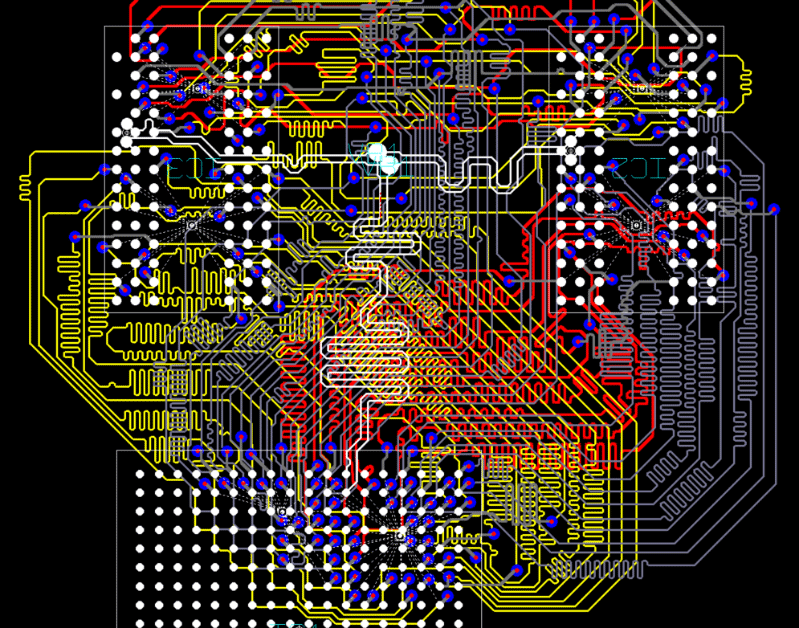 3D Promotion pcb design software cadstar professional place and route editor highspeed DDR routing result