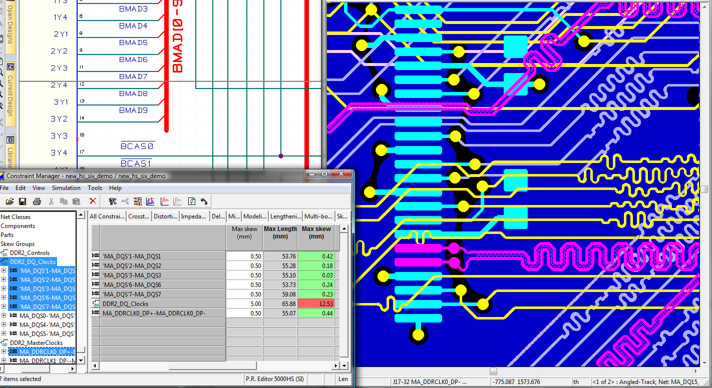 3D Promotion pcb design software cadstar professional place and route editor highspeed concurrent input and verification of high speed constraints