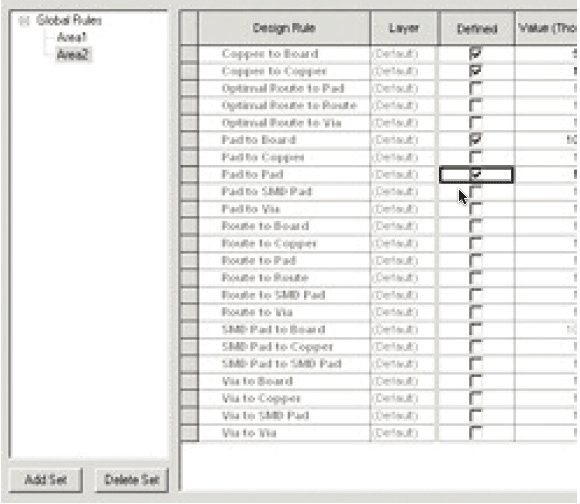3D Promotion pcb design software cadstar professional rules by area design cules constraint