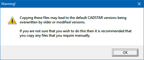 Migrate Tool (alten CADSTAR GUI in den neuen CADSTAR übertragen)