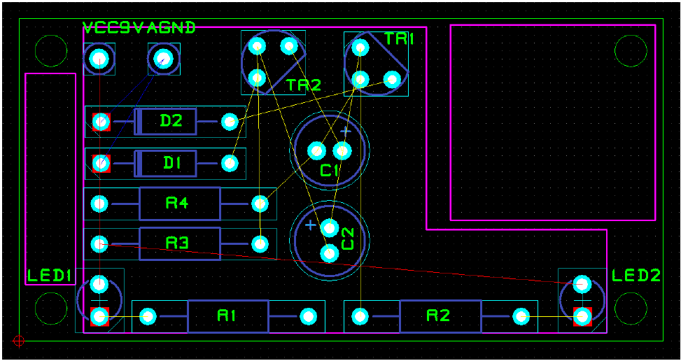 pcb design software CADSTAR IDF Interface placed