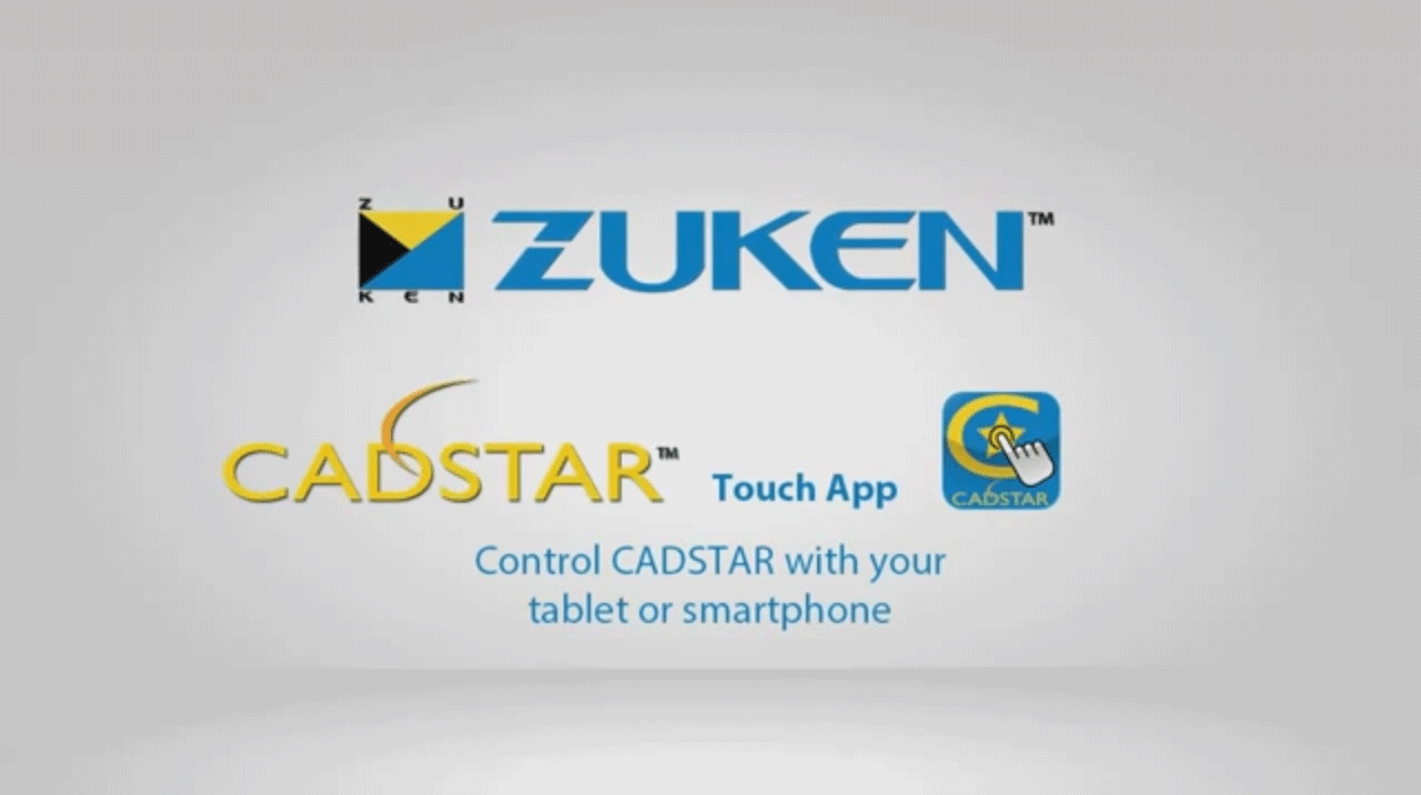 pcb design software cadstar Touch App by zuken