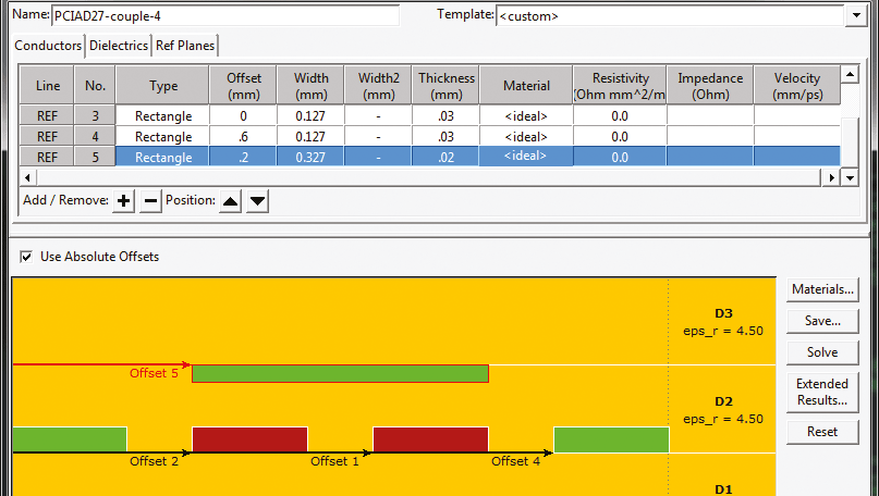 pcb design software cadstar signal integrity verify embedded stack up planning calculation impedance