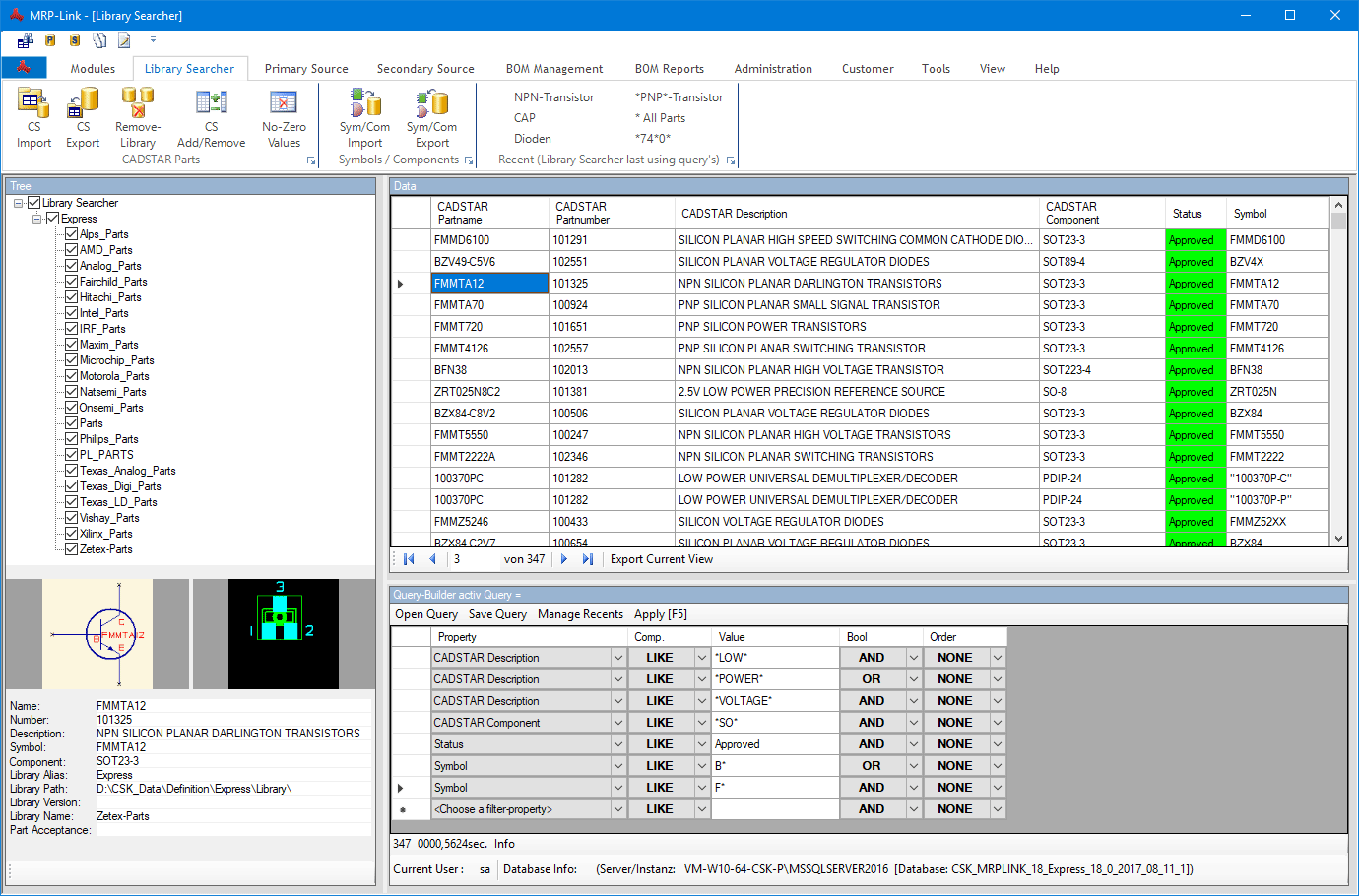 plm  erp  mrp  link  Library  Searcher  Filtered  View